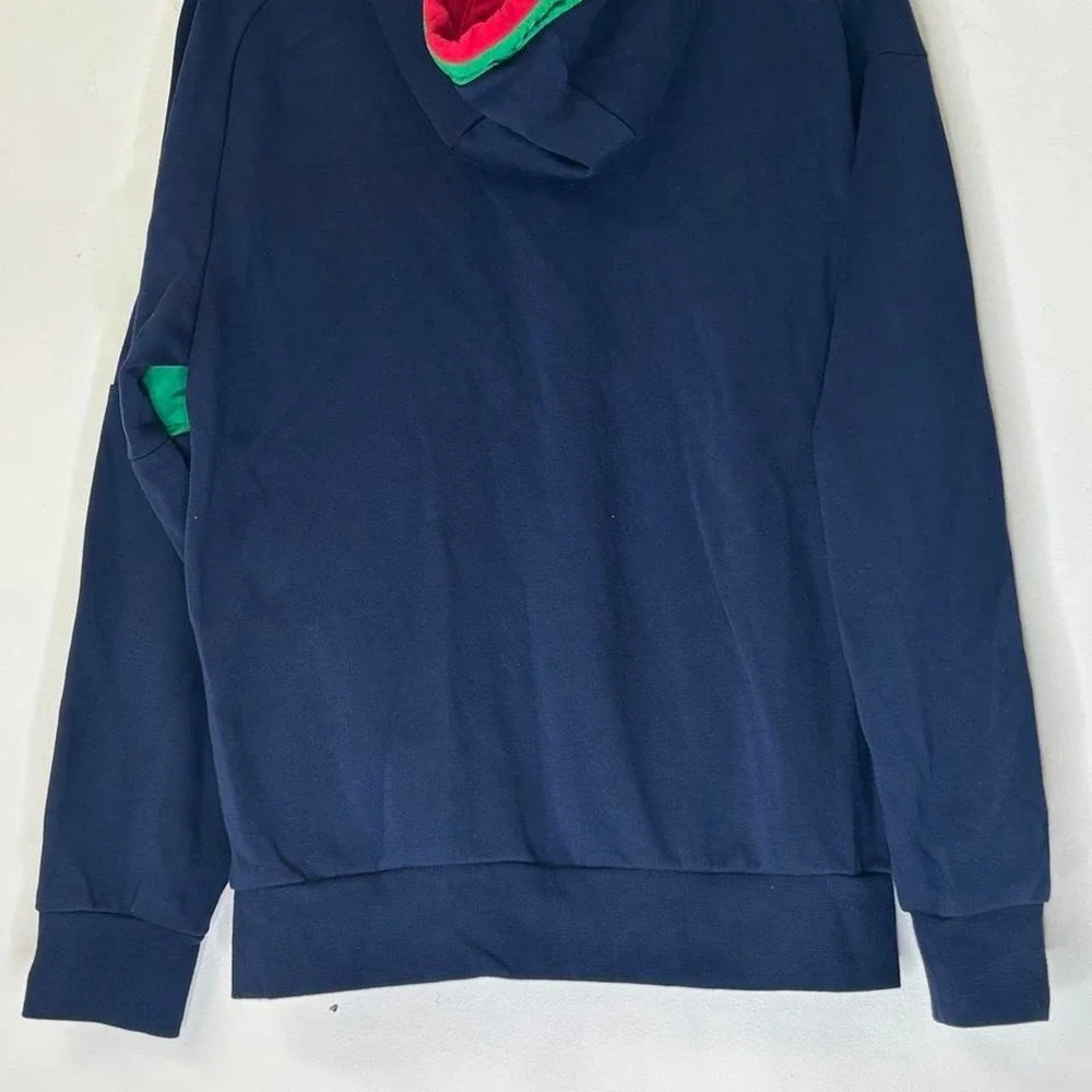 Polo Ralph Lauren Performance RL-93 Colorblock Hoodie Mens M Navy Green USA